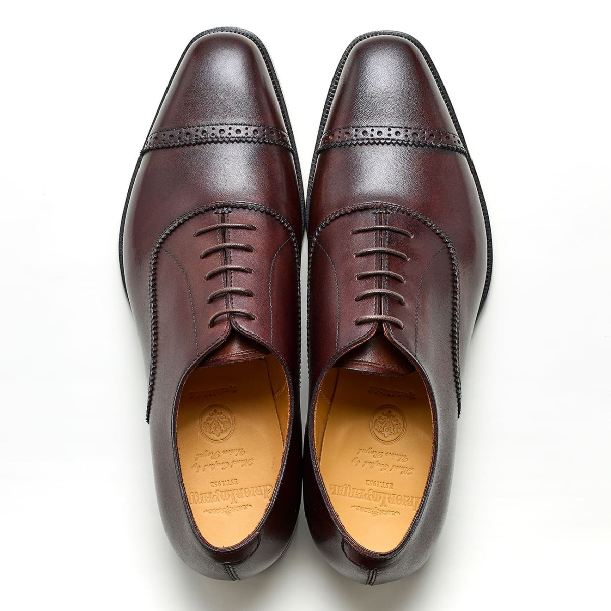 Punched Cap Oxford – No.U3025